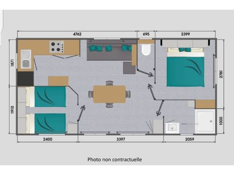 MOBILHOME 4 personnes - Savanah