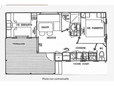MOBILHOME 4 personnes - Pacifique