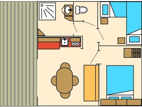 CHALET 4 personnes - Chalet 4 personnes