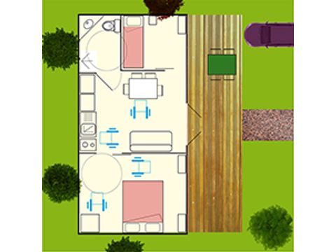 CHALET 6 personnes - MAREE - PMR