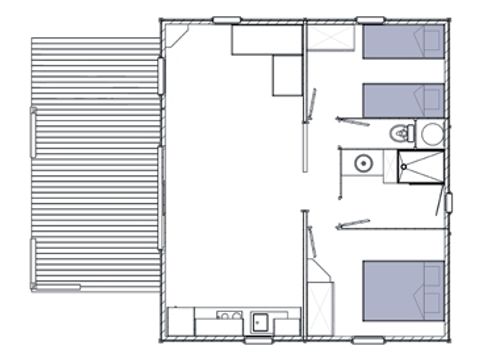 CHALET 5 personnes - OCKLAND