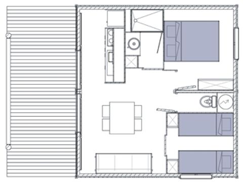 CHALET 4 personnes - TAHOE