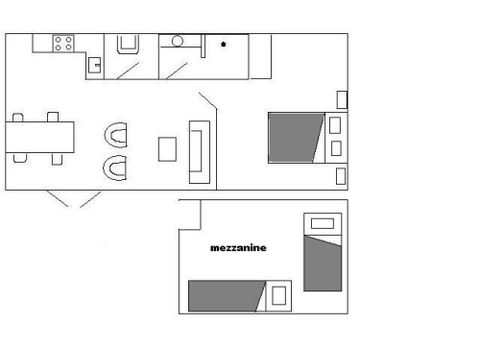 CHALET 4 personnes - 34 m²