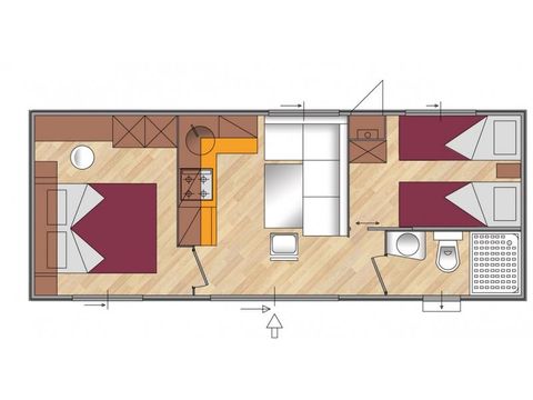 Mobilhome 5 personnes - Standard Plus