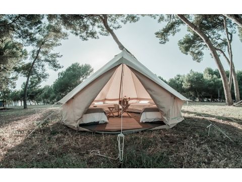 TENTE TOILE ET BOIS 4 personnes - Glamping 4P