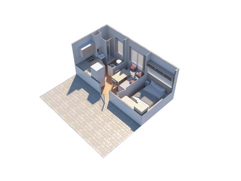 MOBILHOME 3 personnes - Peonia