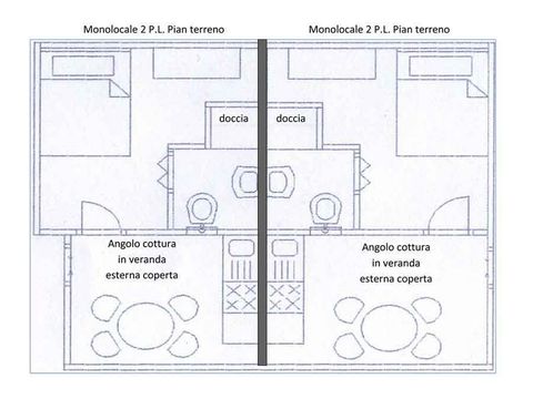 APPARTEMENT 2 personnes - Pièce unique