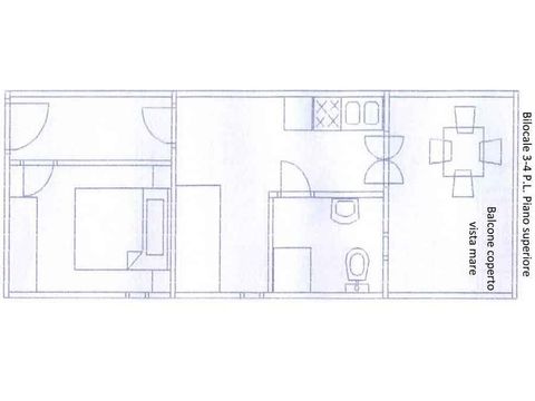 APPARTEMENT 3 personnes - 2 pièces