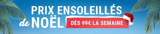 pour les prix ensoleillés de Noël