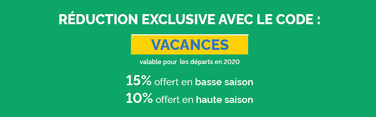 Code Promo VACANCES*