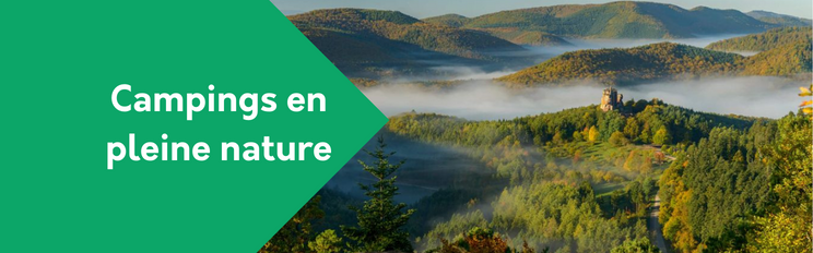 Campings en pleine nature