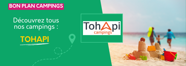 Sélection campings Tohapi