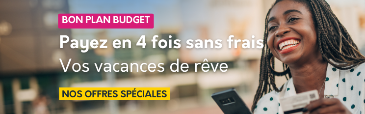 Paiement en 4 fois sans frais